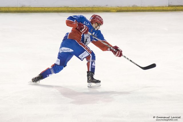 Photo hockey match Lyon - Strasbourg  le 23/09/2016