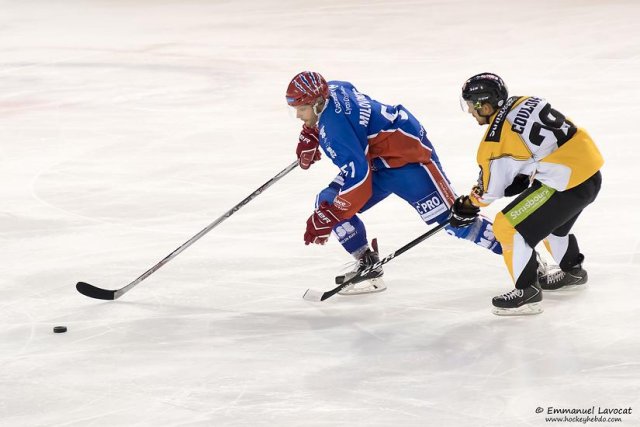 Photo hockey match Lyon - Strasbourg  le 23/09/2016