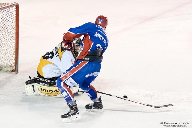 Photo hockey match Lyon - Strasbourg  le 23/09/2016