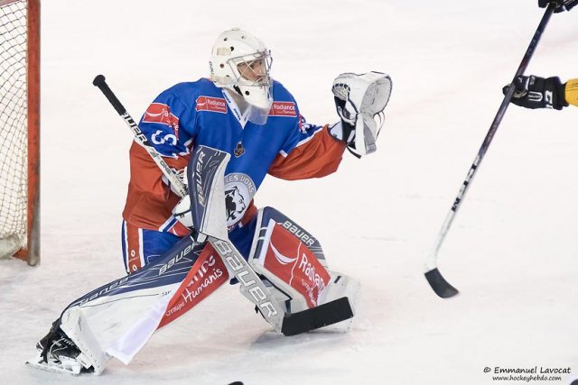 Photo hockey match Lyon - Strasbourg  le 23/09/2016