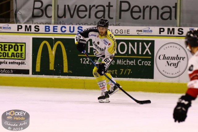 Photo hockey match Chamonix / Morzine - Rouen le 23/09/2016