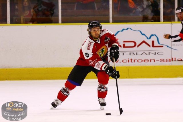 Photo hockey match Chamonix / Morzine - Rouen le 23/09/2016