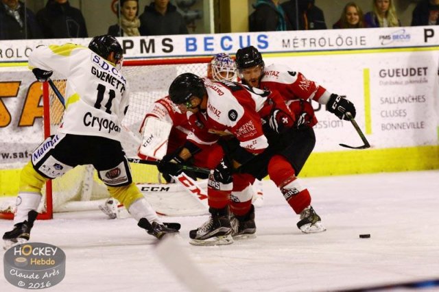 Photo hockey match Chamonix / Morzine - Rouen le 23/09/2016