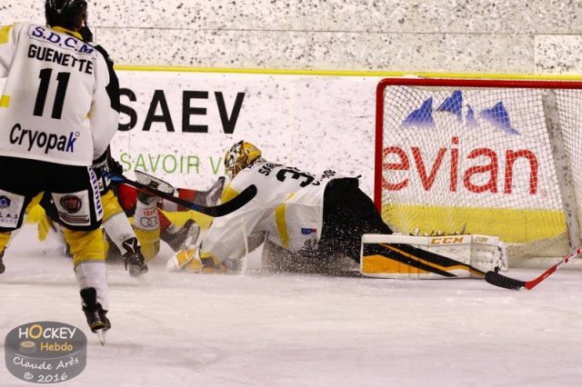 Photo hockey match Chamonix / Morzine - Rouen le 23/09/2016