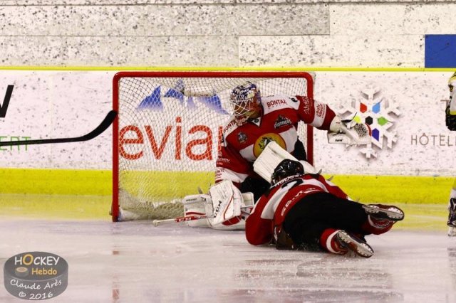 Photo hockey match Chamonix / Morzine - Rouen le 23/09/2016