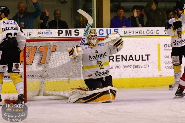 Photo hockey match Chamonix / Morzine - Rouen le 23/09/2016