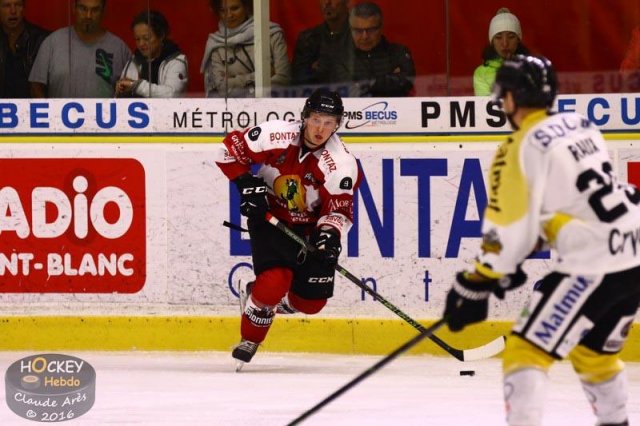 Photo hockey match Chamonix / Morzine - Rouen le 23/09/2016