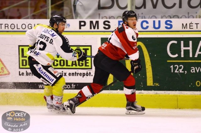 Photo hockey match Chamonix / Morzine - Rouen le 23/09/2016