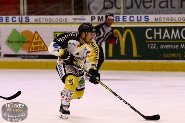 Photo hockey match Chamonix / Morzine - Rouen le 23/09/2016