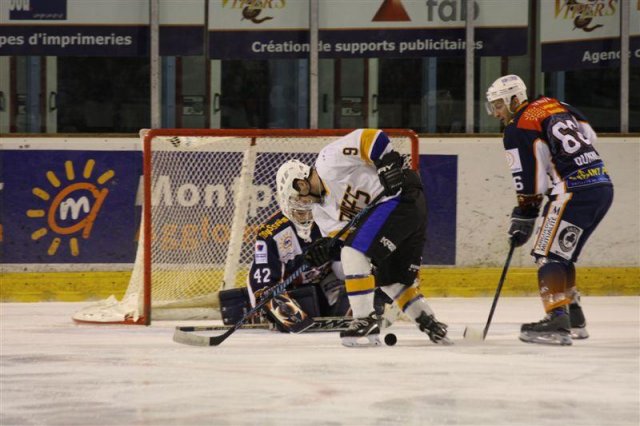 Photo hockey match Montpellier  - Garges-lès-Gonesse le 31/01/2009