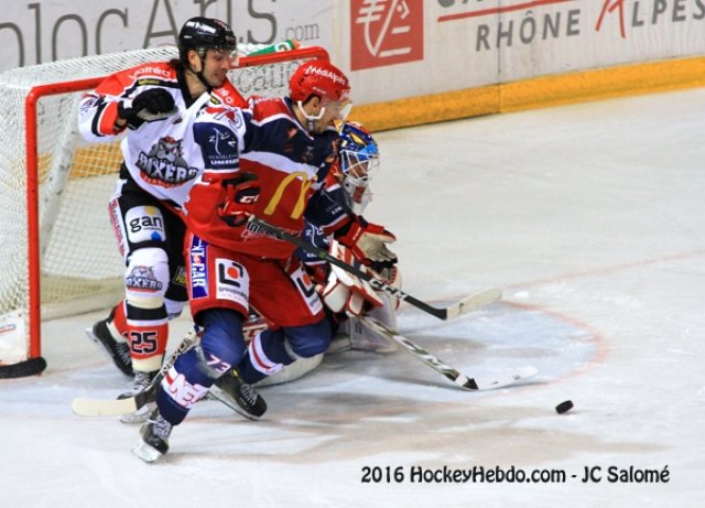 Photo hockey match Grenoble  - Bordeaux le 23/09/2016
