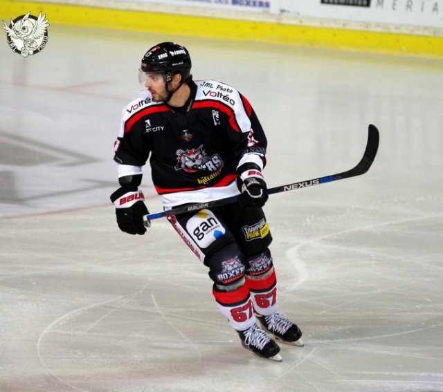 Photo hockey match Bordeaux - Amiens  le 20/09/2016