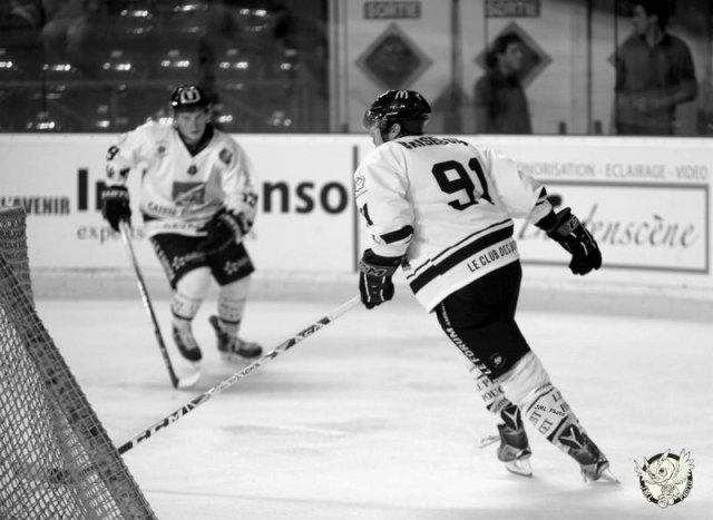 Photo hockey match Bordeaux - Amiens  le 20/09/2016