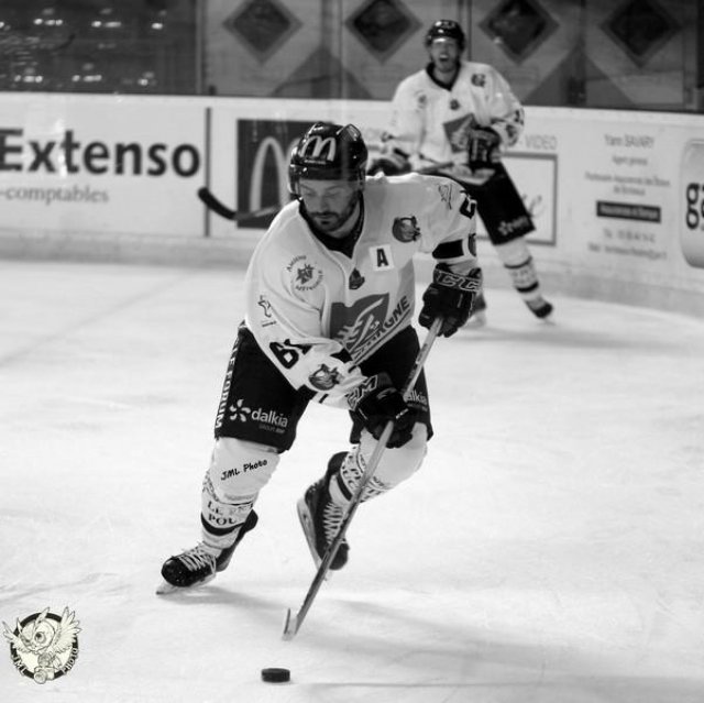 Photo hockey match Bordeaux - Amiens  le 20/09/2016