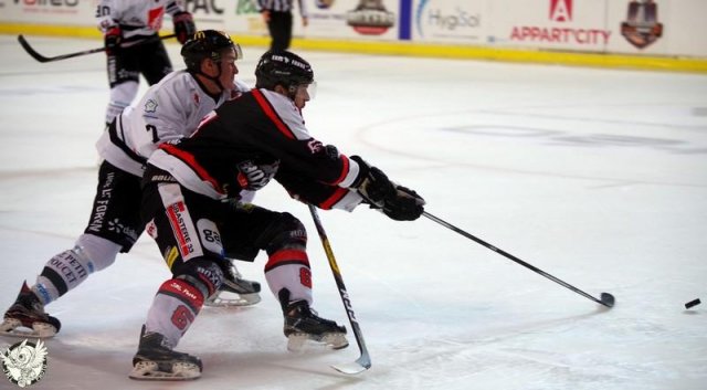 Photo hockey match Bordeaux - Amiens  le 20/09/2016