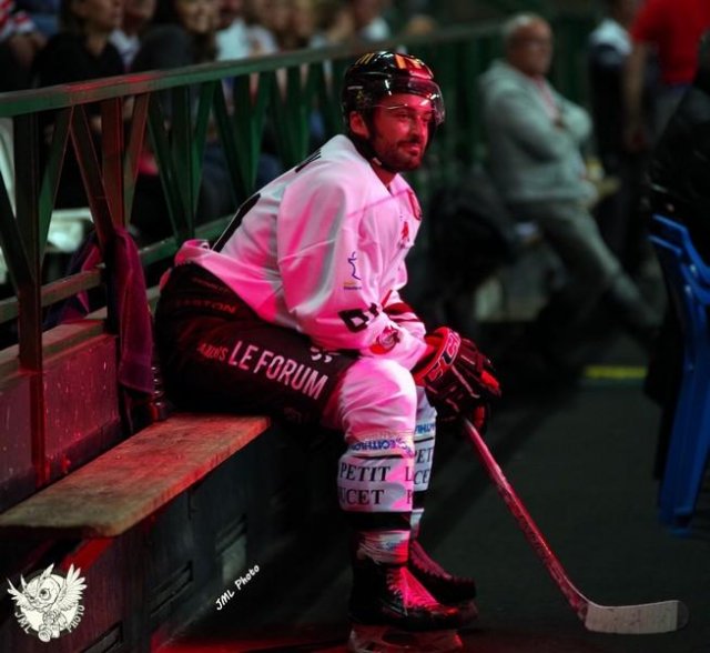 Photo hockey match Bordeaux - Amiens  le 20/09/2016