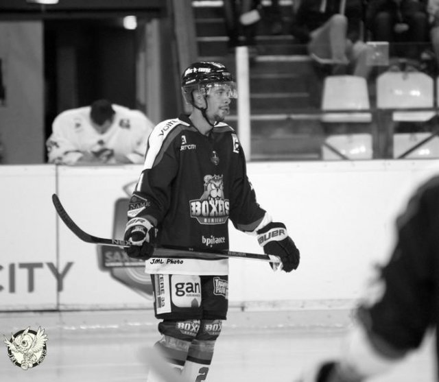 Photo hockey match Bordeaux - Amiens  le 20/09/2016