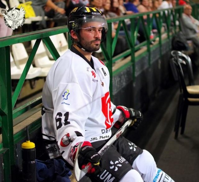 Photo hockey match Bordeaux - Amiens  le 20/09/2016