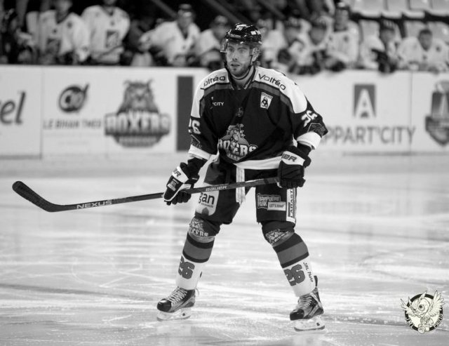 Photo hockey match Bordeaux - Amiens  le 20/09/2016