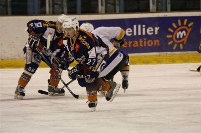 Photo hockey match Montpellier  - Garges-lès-Gonesse le 31/01/2009