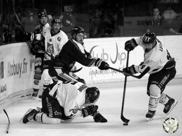 Photo hockey match Bordeaux - Amiens  le 20/09/2016