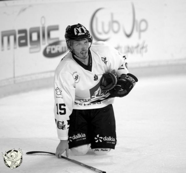 Photo hockey match Bordeaux - Amiens  le 20/09/2016