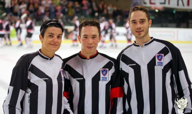 Photo hockey match Bordeaux - Amiens  le 20/09/2016