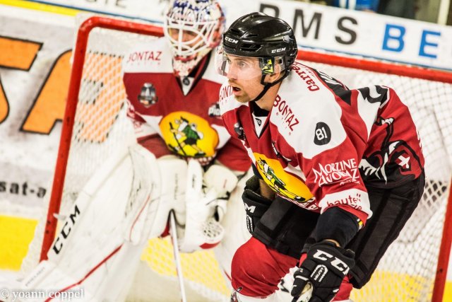 Photo hockey match Chamonix / Morzine - Rouen le 23/09/2016