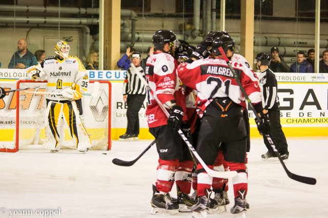 Photo hockey match Chamonix / Morzine - Rouen le 23/09/2016