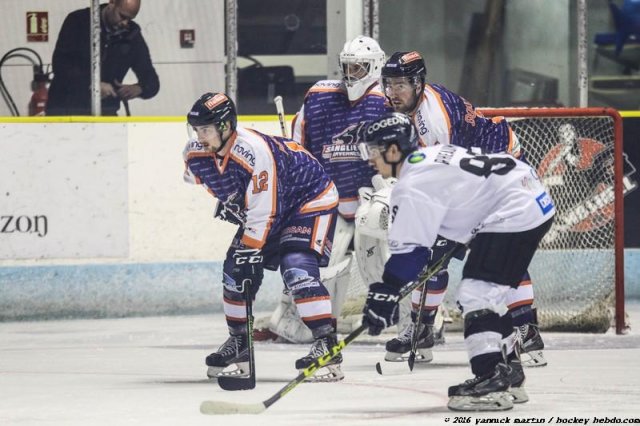 Photo hockey match Clermont-Ferrand - Nantes le 24/09/2016