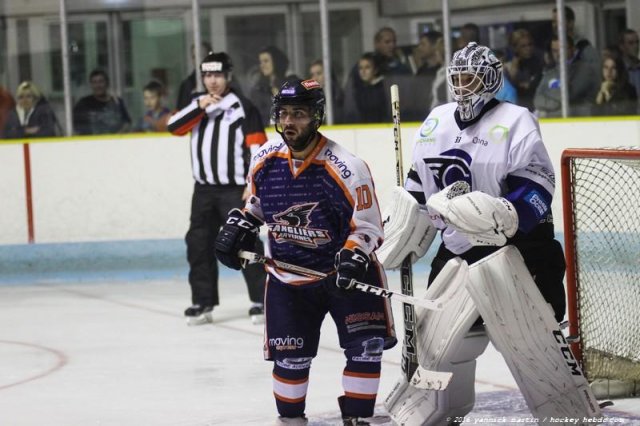 Photo hockey match Clermont-Ferrand - Nantes le 24/09/2016