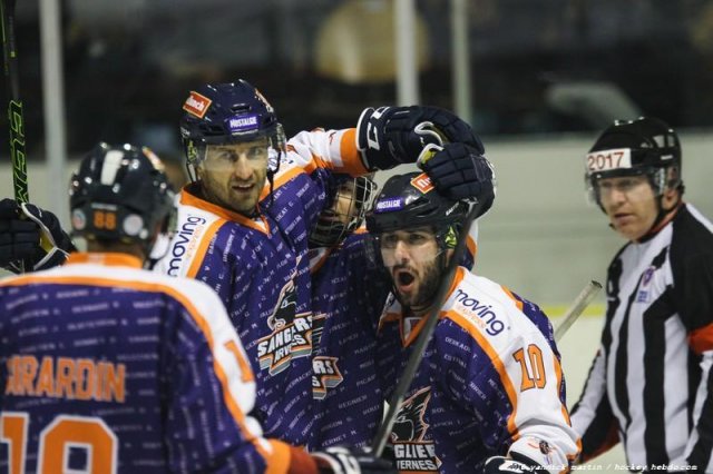 Photo hockey match Clermont-Ferrand - Nantes le 24/09/2016