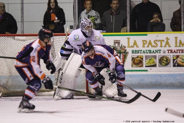 Photo hockey match Clermont-Ferrand - Nantes le 24/09/2016