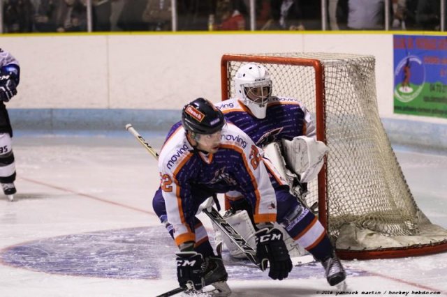 Photo hockey match Clermont-Ferrand - Nantes le 24/09/2016