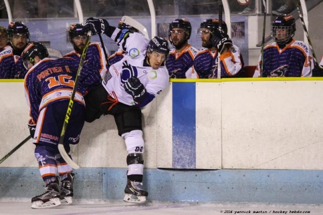 Photo hockey match Clermont-Ferrand - Nantes le 24/09/2016