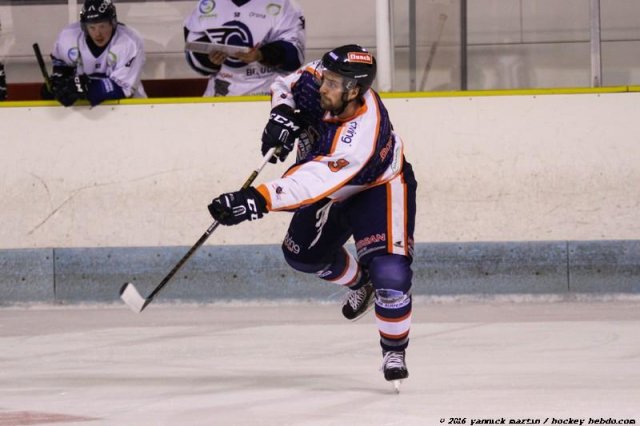 Photo hockey match Clermont-Ferrand - Nantes le 24/09/2016