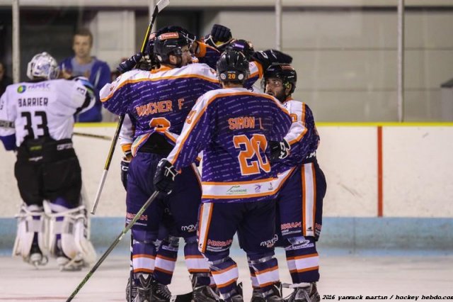 Photo hockey match Clermont-Ferrand - Nantes le 24/09/2016