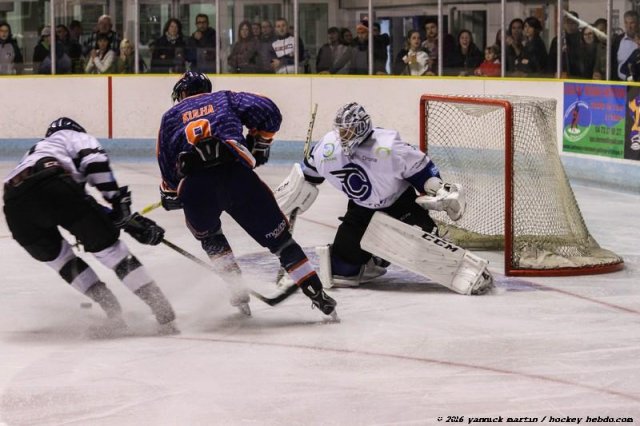 Photo hockey match Clermont-Ferrand - Nantes le 24/09/2016