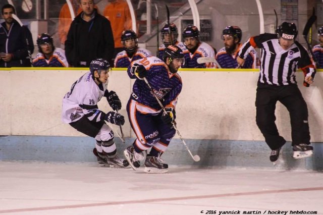 Photo hockey match Clermont-Ferrand - Nantes le 24/09/2016
