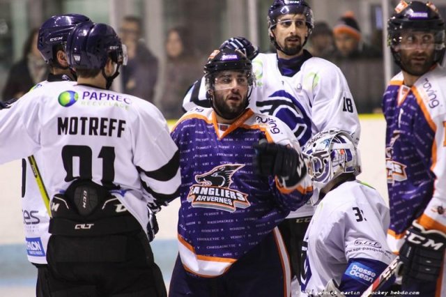 Photo hockey match Clermont-Ferrand - Nantes le 24/09/2016