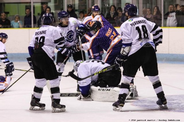 Photo hockey match Clermont-Ferrand - Nantes le 24/09/2016