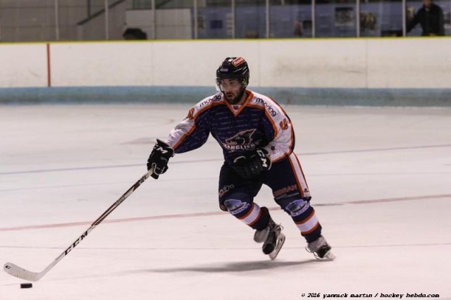 Photo hockey match Clermont-Ferrand - Nantes le 24/09/2016