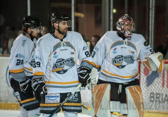 Photo hockey match Briançon  - Brest  le 24/09/2016