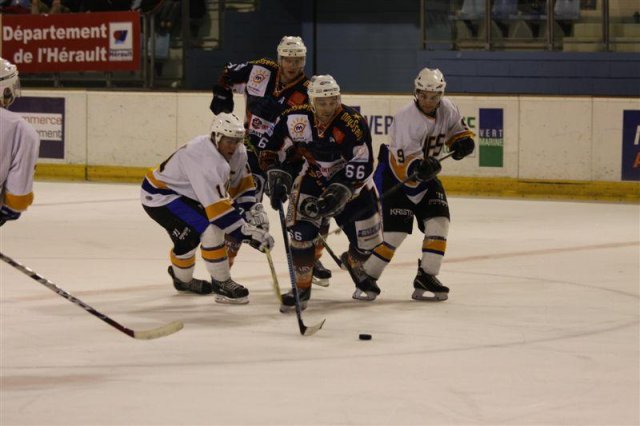 Photo hockey match Montpellier  - Garges-lès-Gonesse le 31/01/2009