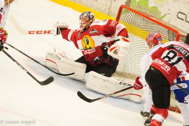 Photo hockey match Chamonix / Morzine - Lyon le 27/09/2016