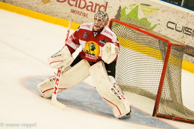 Photo hockey match Chamonix / Morzine - Lyon le 27/09/2016