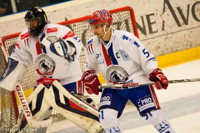 Photo hockey match Chamonix / Morzine - Lyon le 27/09/2016