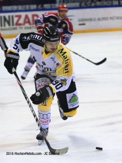 Photo hockey match Grenoble  - Rouen le 27/09/2016