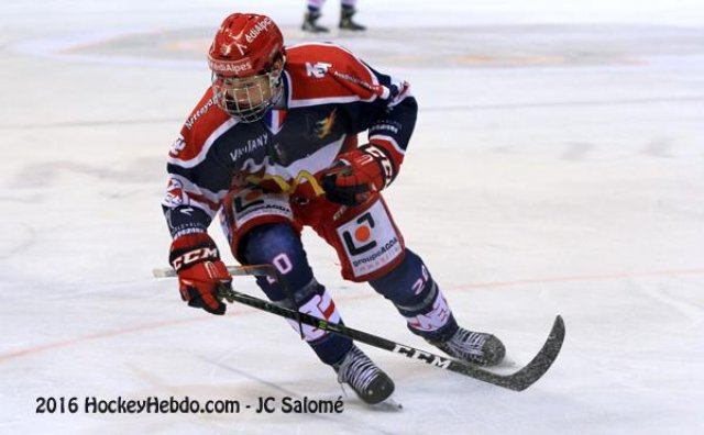 Photo hockey match Grenoble  - Rouen le 27/09/2016