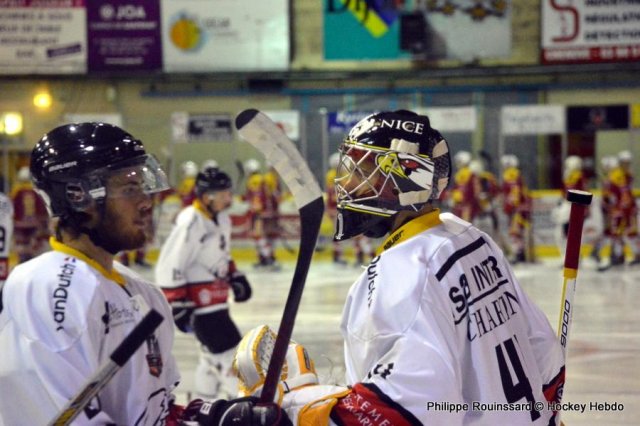 Photo hockey match Dijon  - Nice le 27/09/2016